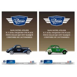 Lot de 4 Tube 2x2 affiches
