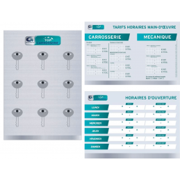 Kit 4 panneaux Top Carrosserie