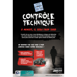 Affiche contrôle technique